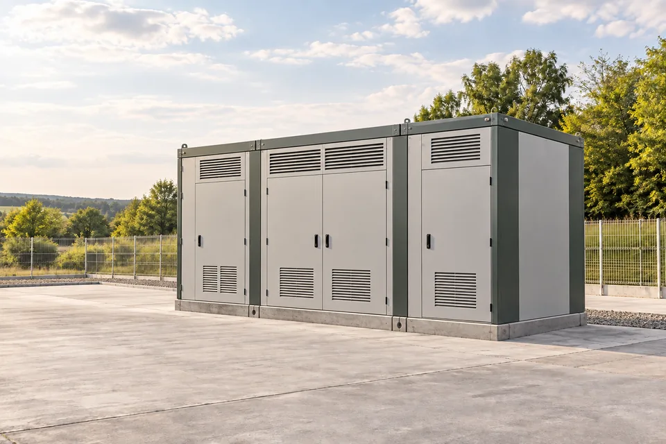 Conceptual rendering: Packaged electrical systems