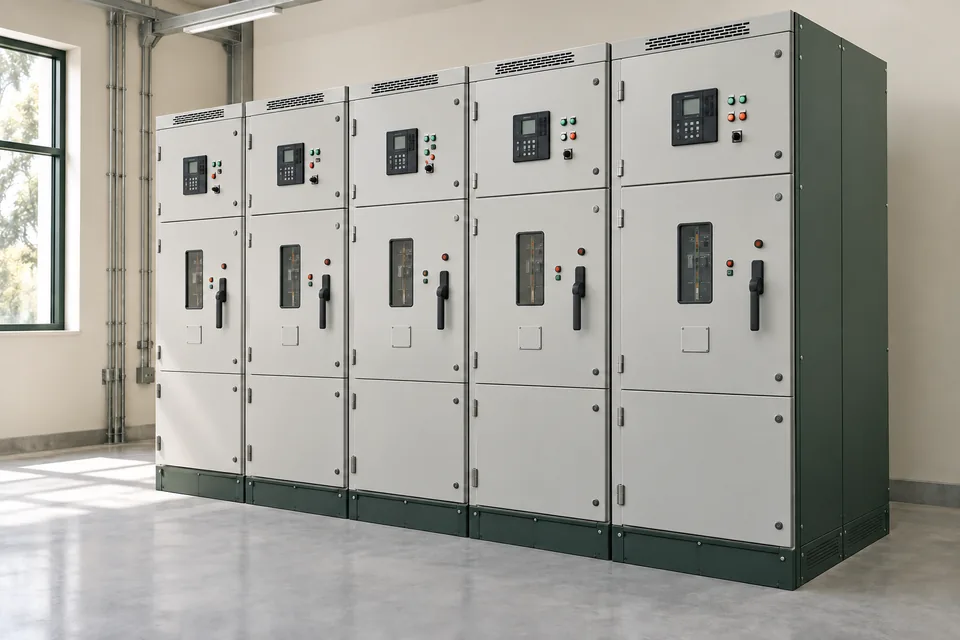 Conceptual rendering: Switchgear & distribution